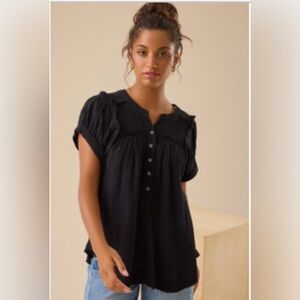 Altar’d State Kaylee Babydoll Top